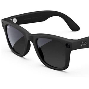 New, Ray-Ban Meta Black Sunglasses In (Standard Size)
